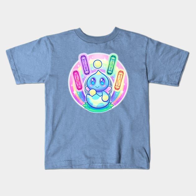 Cute Chao Kids T-Shirt by Dolcisprinkles